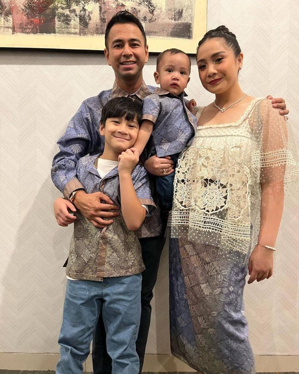 Gaya tamu undangan akad Kaesang-Erina (instagram.com/raffinagita1717)