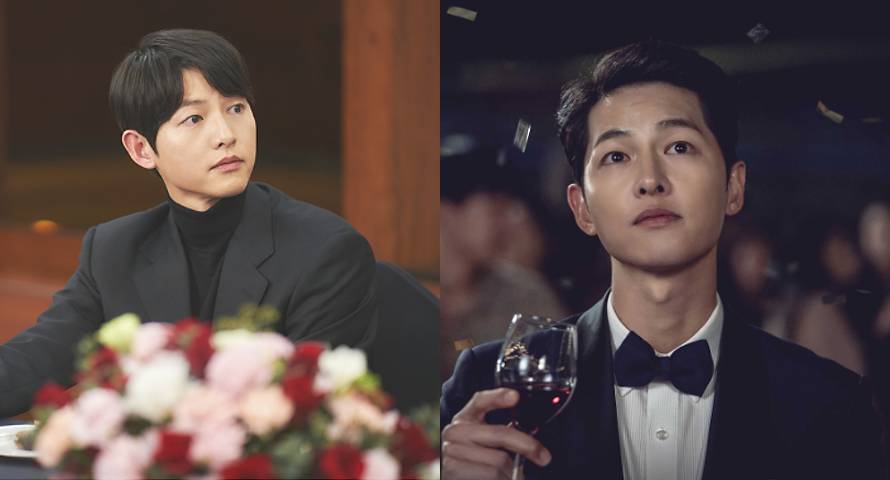 Song Joong Ki (dok. JTBC/Reborn Rich | dok. tvN/Vincenzo)