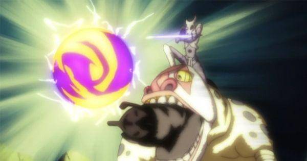 Pesche Guatiche dan Dondochakka Birstanne menggunakan Cero kombinasi mereka ( Dok. Pierrot / Bleach )