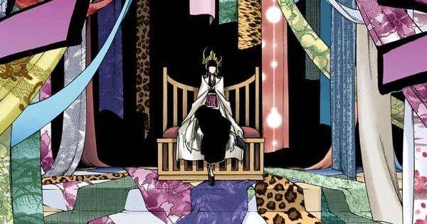 Senjumaru Shutara di istananya (Dok. Shueisha / Bleach )