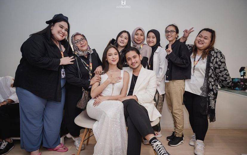 perayaan hari ulang tahun Giorgino Abraham dan Yasmin Napper bersama penggemar (instagram.com/giorgino_abraham)