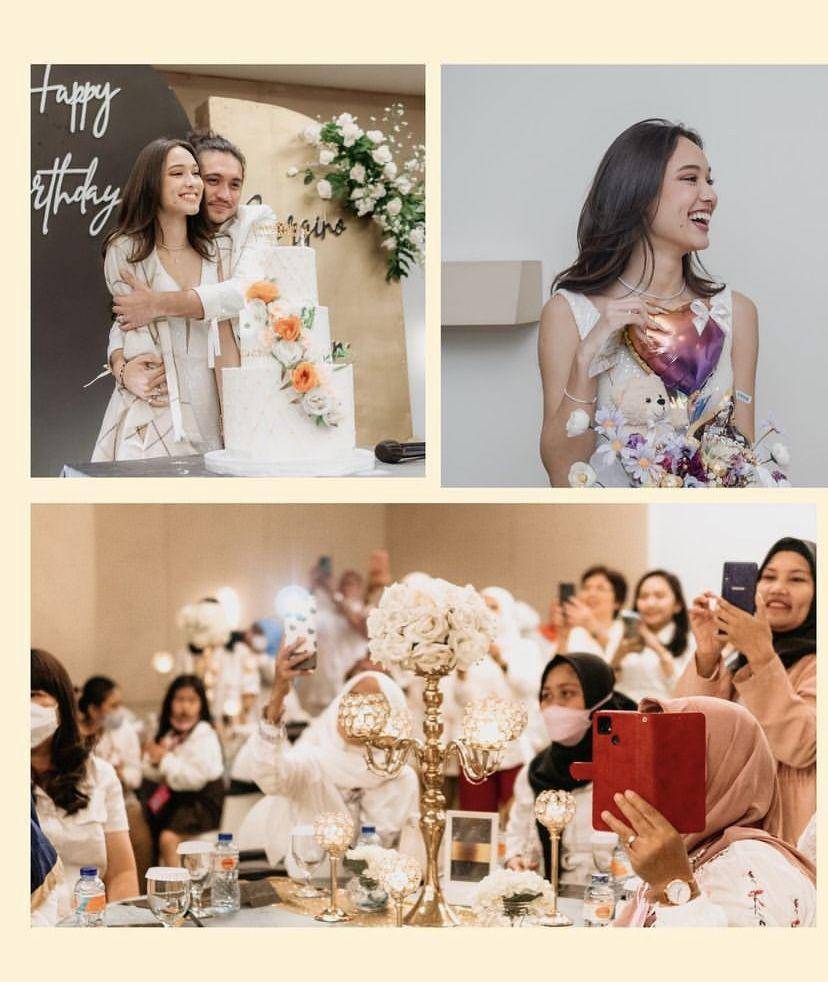 perayaan hari ulang tahun Giorgino Abraham dan Yasmin Napper bersama penggemar (instagram.com/yasminnapper)