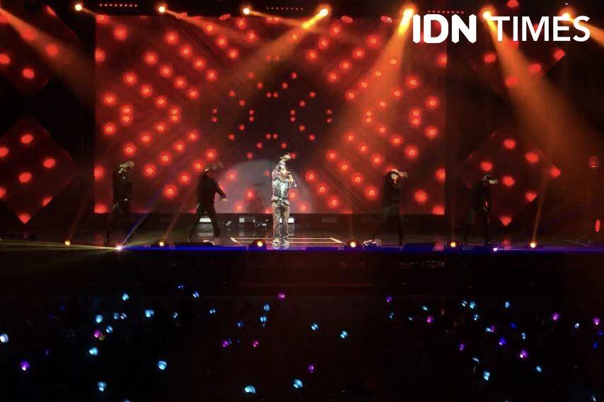 potret Jun. K di konser Saranghaeyo Indonesia 2022 (Dok. IDN Times/Elizabeth Chiquita)