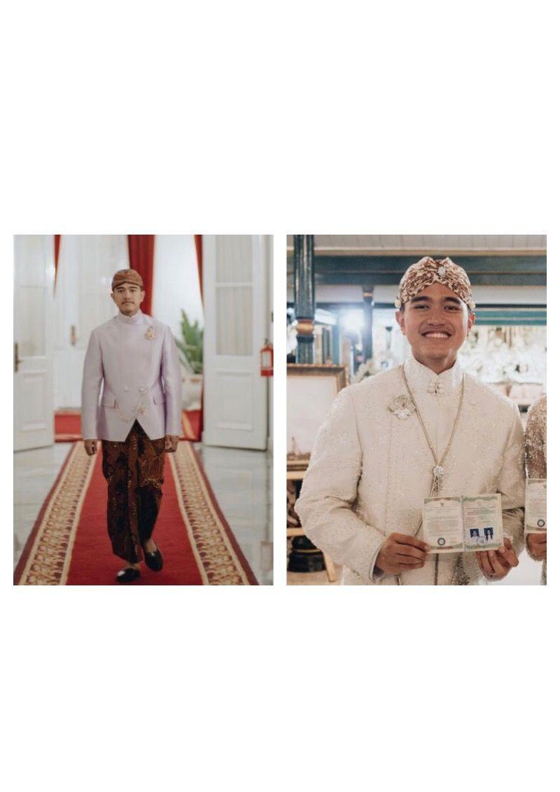 10 Potret Gagah Kaesang Pangarep dari Siraman Hingga Akad Nikah
