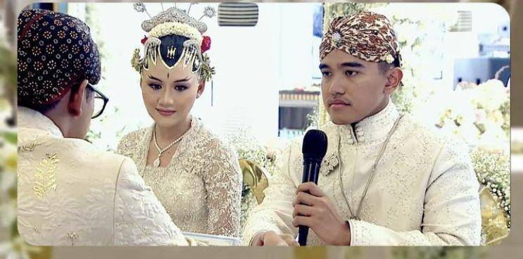 Gagah Kaesang Pangarep dari Siraman Hingga Akad Nikah (youtube.com/presiden joko widodo)