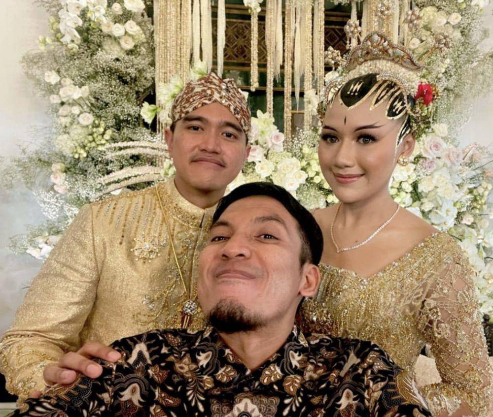 Desta di akad Kaesang dan Erina (instagram.com/desta80s)