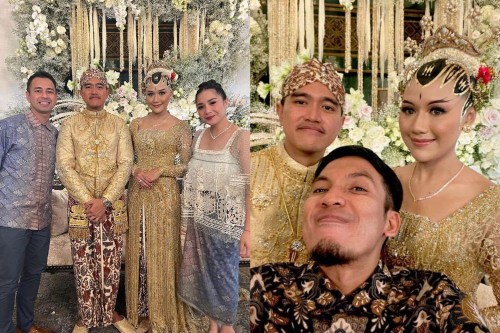 Ada Raffi dan Gigi, 7 Tamu Artis di Akad Nikah Kaesang dan Erina