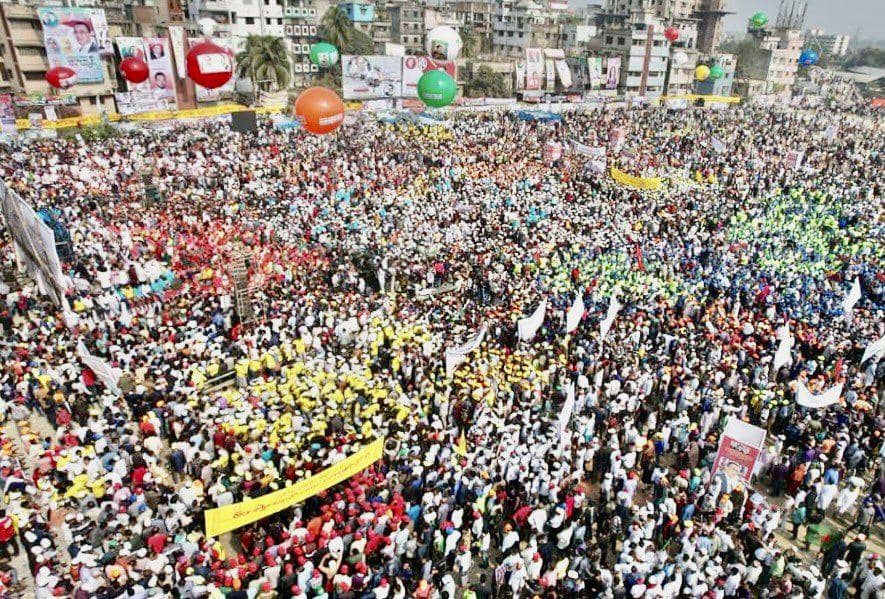 Tuntut PM Mundur, Puluhan Ribu Warga Bangladesh Gelar Demonstrasi