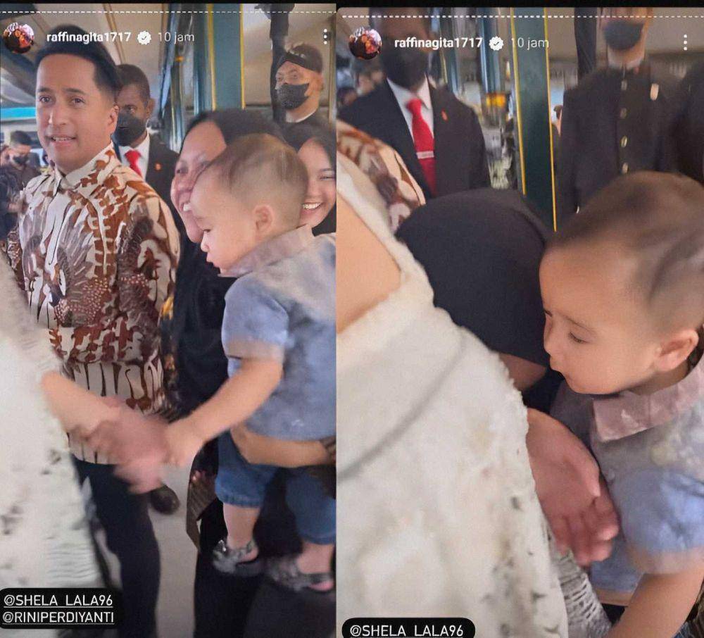 Sus Rini cium tangan Nagita (instagram.com/raffinagita1717)