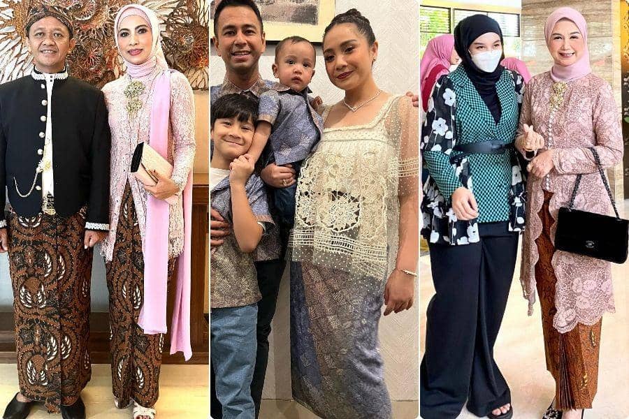 9 Gaya Tamu Undangan Akad Nikah Kaesang-Erina, Anggun Pakai Kebaya!