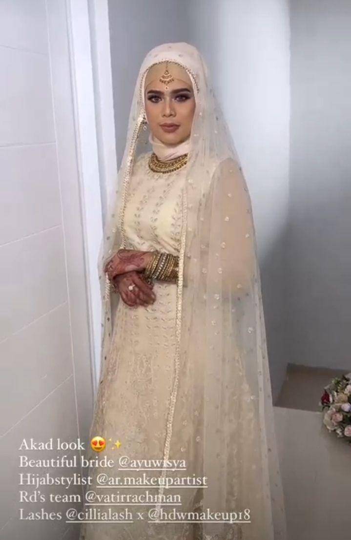 potret akad nikah Ayu Wisya dan Candra Pratama (instagram.com/rhay_david)