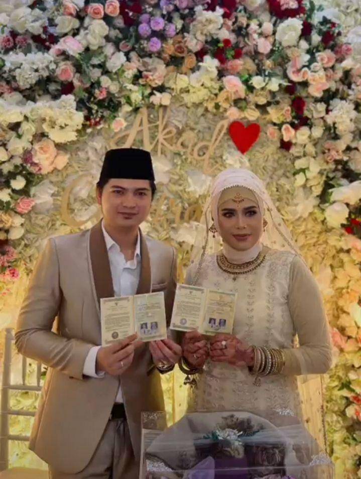 potret akad nikah Ayu Wisya dan Candra Pratama (instagram.com/rifzarosazl)