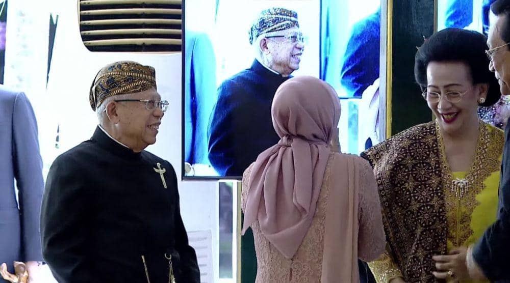 Gaya tamu undangan akad Kaesang-Erina (instagram.com/doc.YouTube/presiden Joko Widodo)