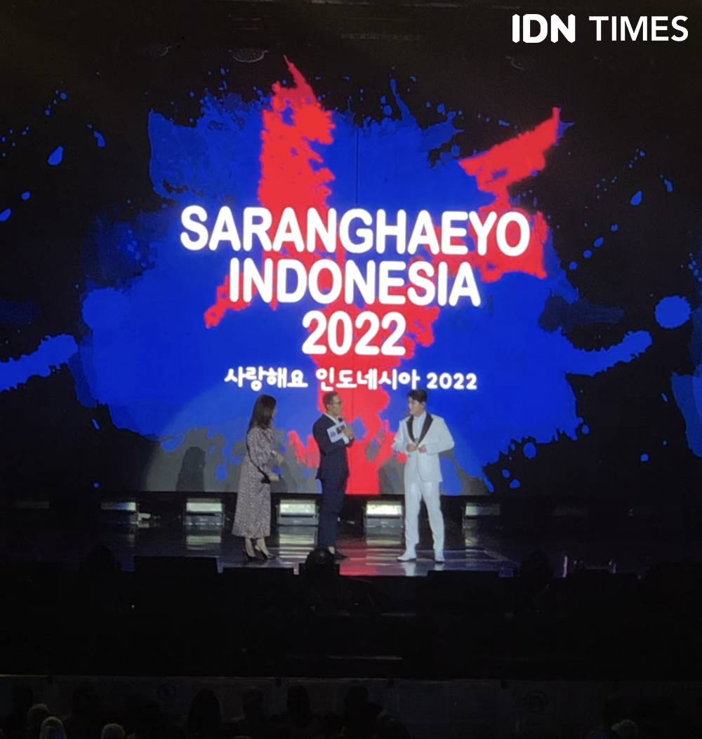 momen seru konser Saranghaeyo Indonesia 2022 (Dok. IDN Times/Elizabeth Chiquita)