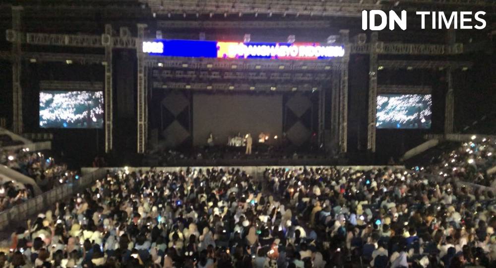 momen seru konser Saranghaeyo Indonesia 2022 (Dok. IDN Times/Elizabeth Chiquita)