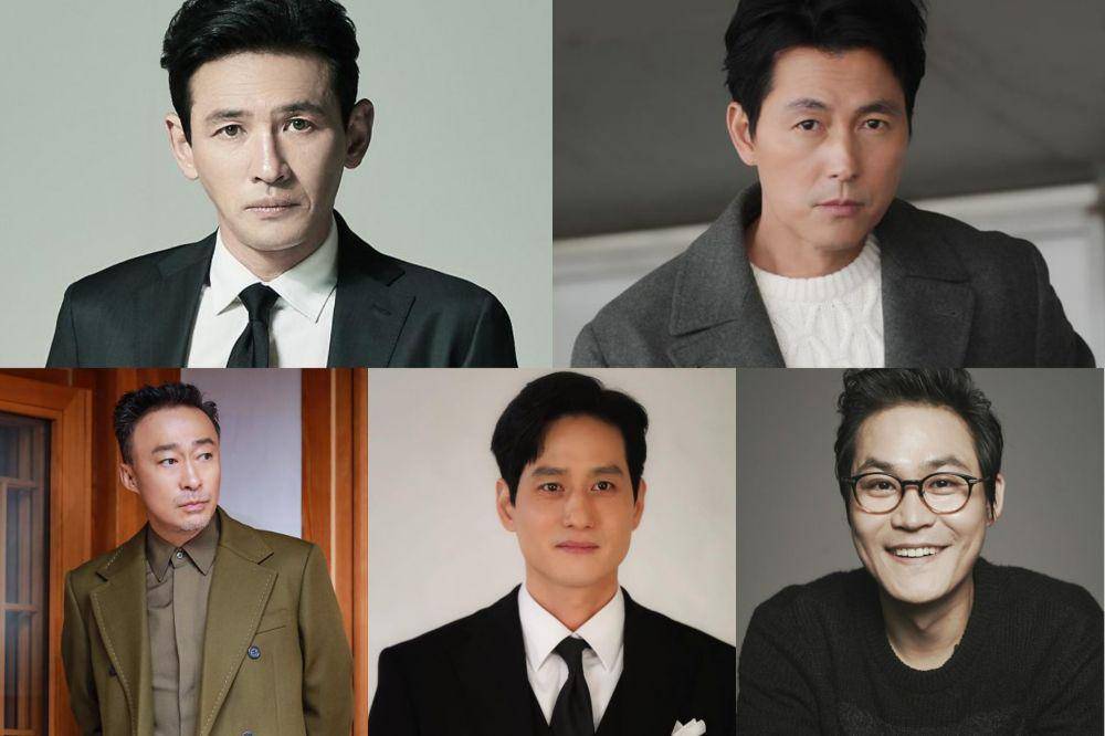 Hwang Jung Min (dok. SEM Company) | Jung Woo Sung (dok. Artist Company) | Lee Sung Min (dok. HODU&U Entertainment) | Park Hae Joon (dok. PLEO Ent.) | Kim Sung Kyun (dok. UL Entertainment)