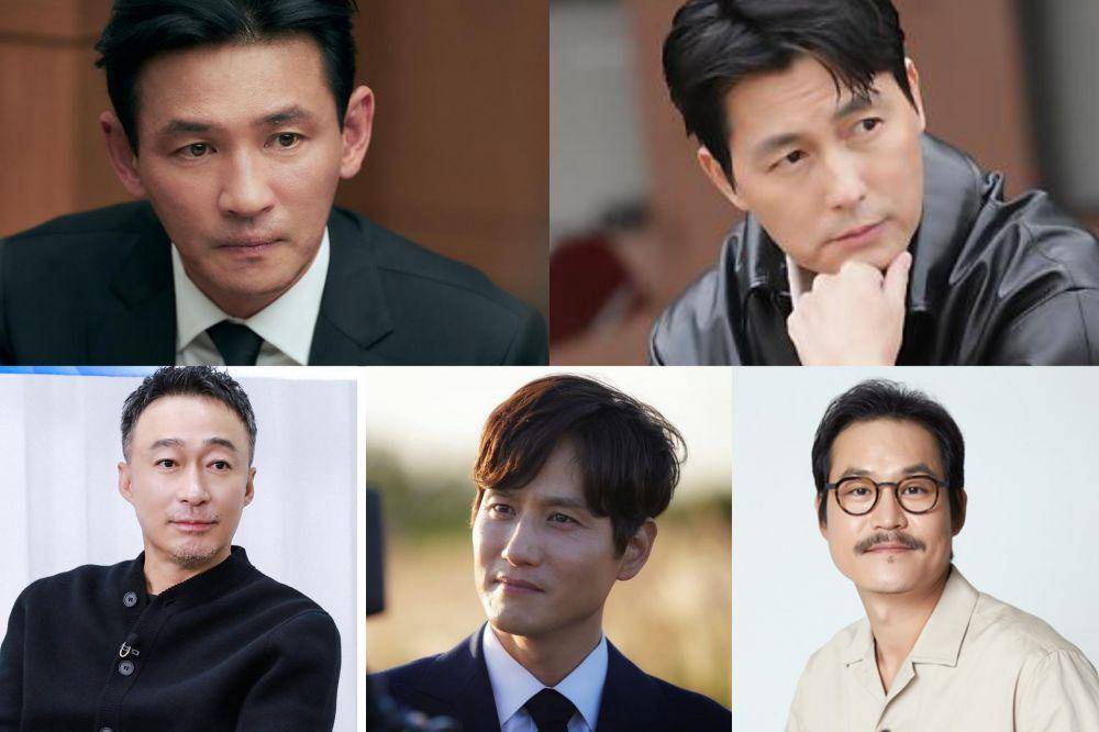 Hwang Jung Min (dok. SEM Company) | Jung Woo Sung (dok. Artist Company) | Lee Sung Min (dok. HODU&U Entertainment) | Park Hae Joon (dok. PLEO Ent.) | Kim Sung Kyun (dok. UL Entertainment)
