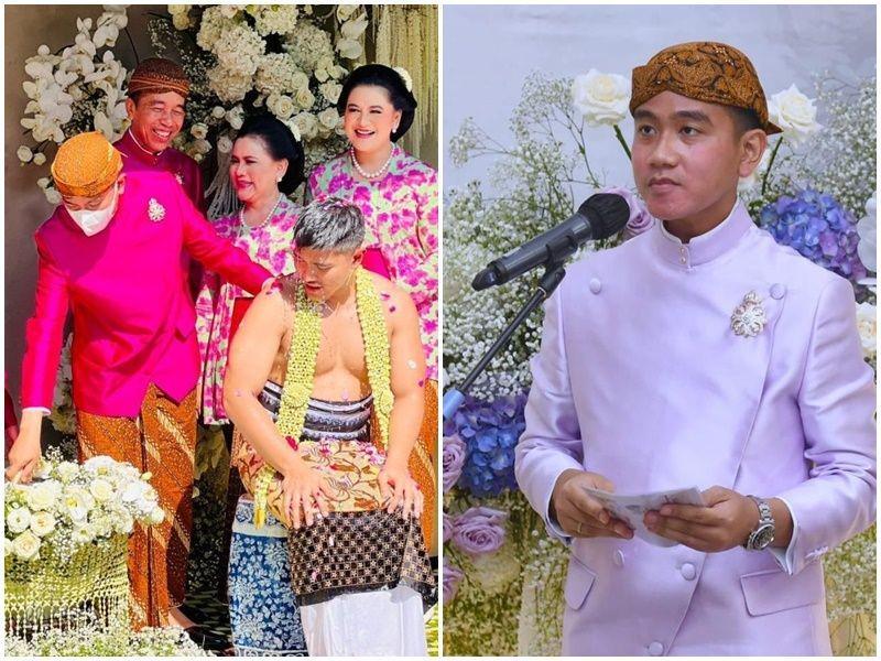 9 Potret Gibran Sibuk Mondar-Mandir dari Persiapan Sampe Akad Kaesang