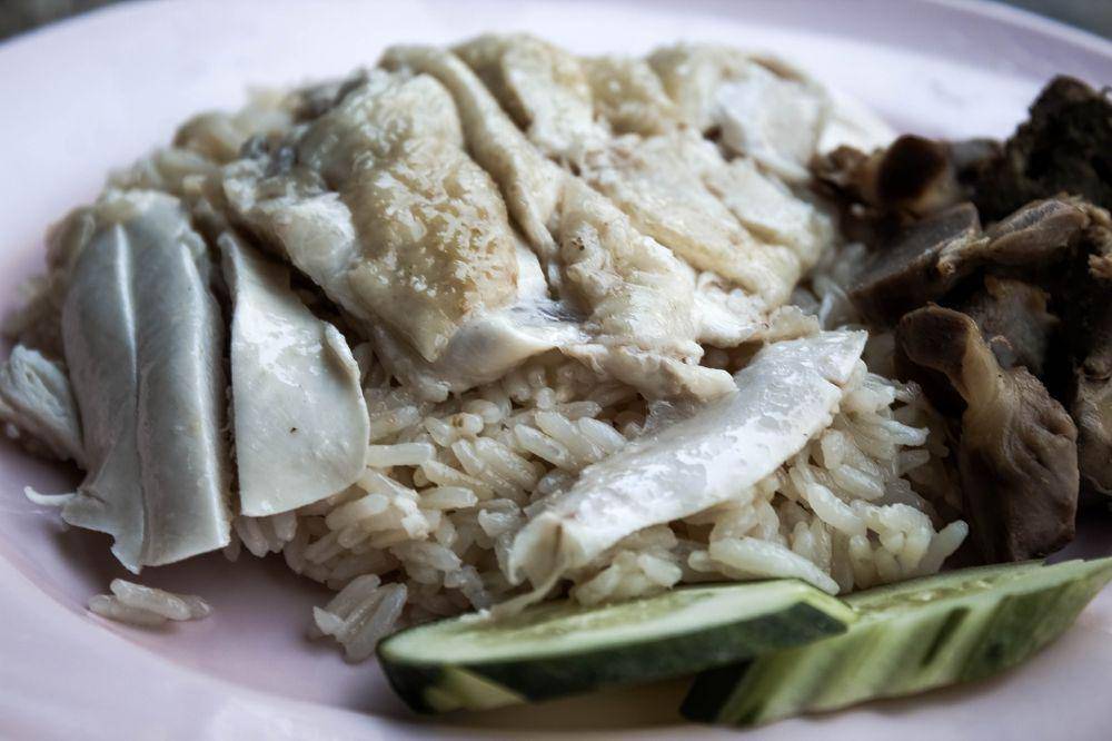 ilustrasi nasi ayam hainan (pixabay.com/Praewphailin Penddee)
