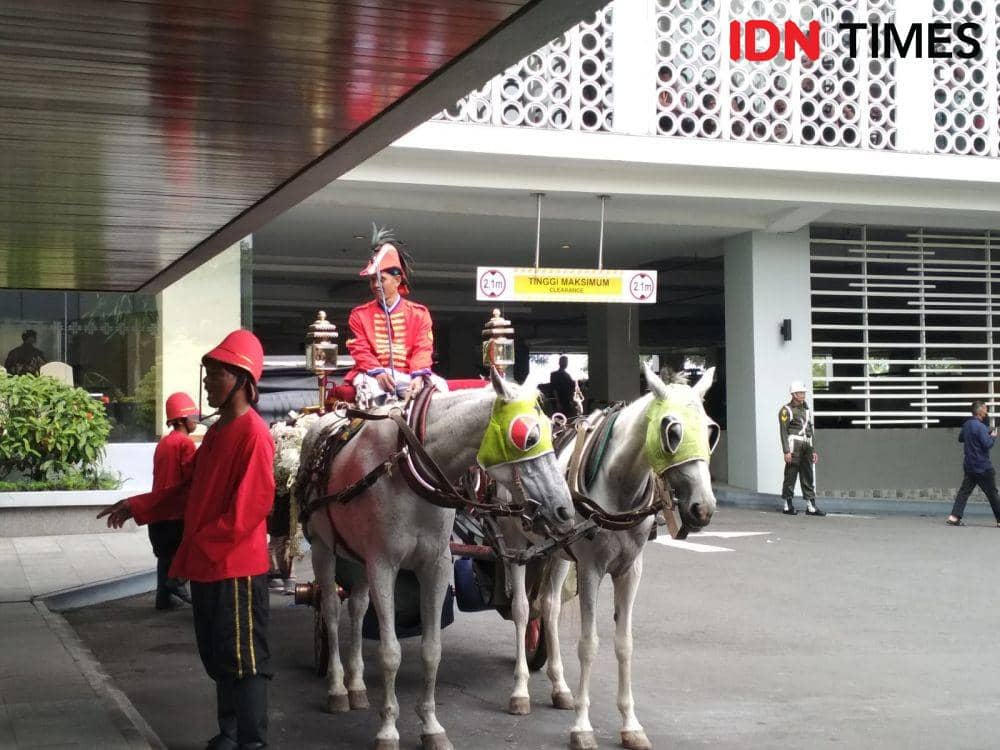 Kereta Kencana di Pernikahan Kaesang dan Erina (IDN Times/Febriana Shintasari)