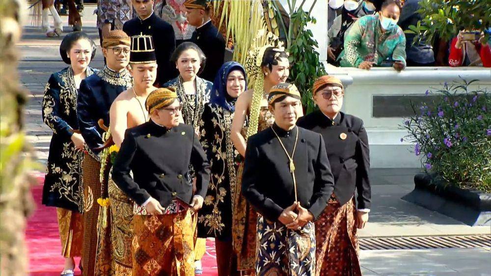 Ngunduh Mantu hingga Kirab Pengantin Kaesang Pangarep dan Erina Gudono [11/12/2022] (YouTube.com/Presiden Joko Widodo/)