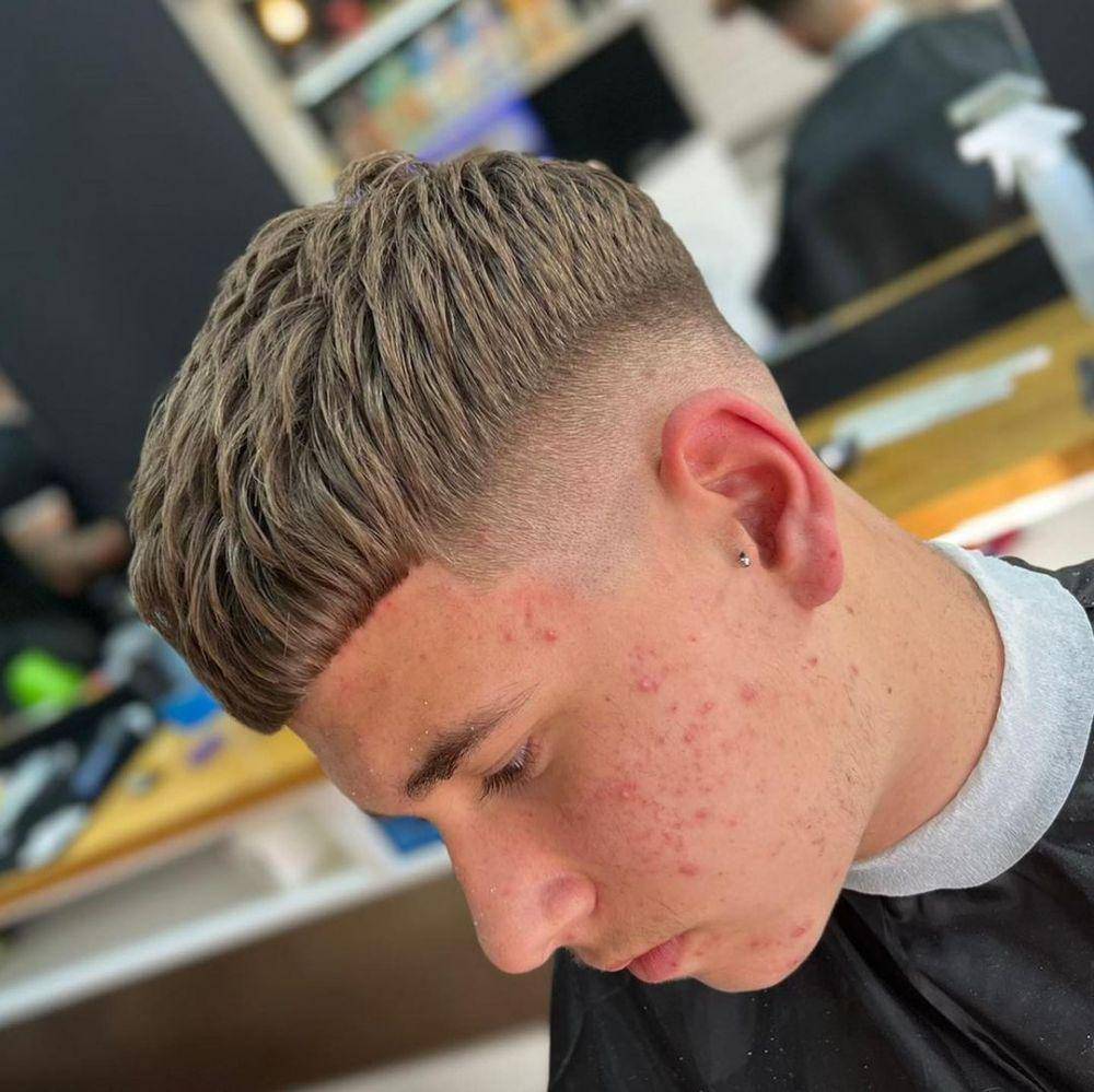 Ilustrasi gaya rambut Caesar Cut (instagram.com/hacomarrivero)