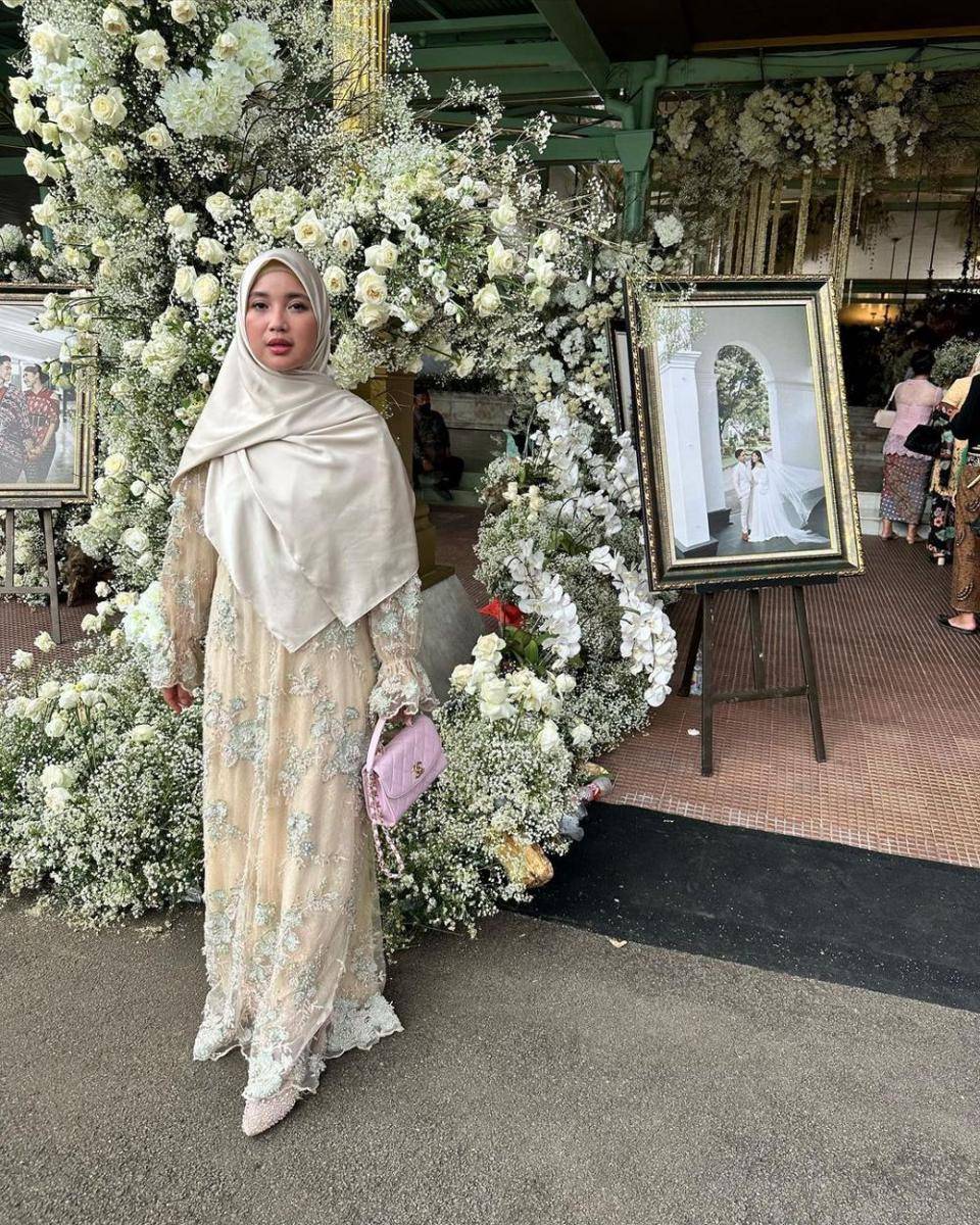 Publik figur yang hadir pada pernikahan Kaesang-Erina di Pura Mangkunegaran (instagram.com/chafrederica)