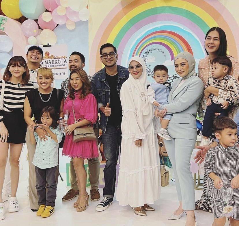 ulang tahun ke-1 baby Adzam anak Sule dan Nathalie (instagram.com/bobbymaulana)
