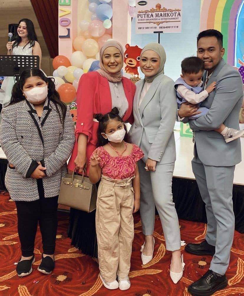 ulang tahun ke-1 baby Adzam anak Sule dan Nathalie (instagram.com/alabisyir)