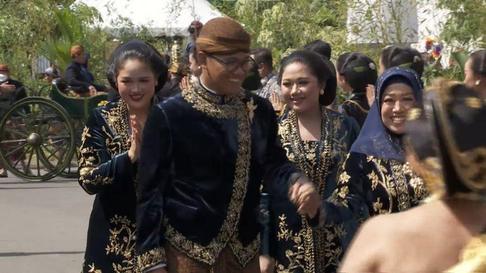 Ngunduh Mantu hingga Kirab Pengantin Kaesang Pangarep dan Erina Gudono [11/12/2022] (YouTube.com/Presiden Joko Widodo/)