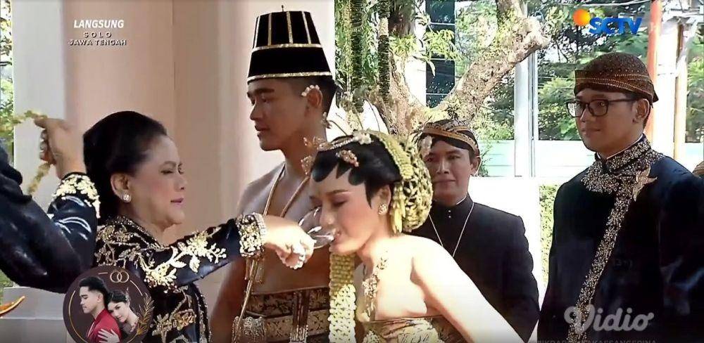 Ngunduh Mantu hingga Kirab Pengantin Kaesang Pangarep dan Erina Gudono [11/12/2022] (dok. Vidio/SCTV/)