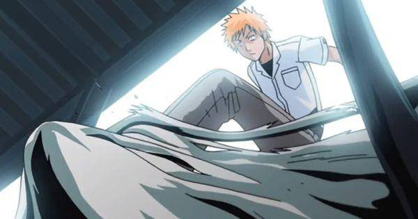 Kon menendang pagar ( Dok. Pierrot / Bleach )