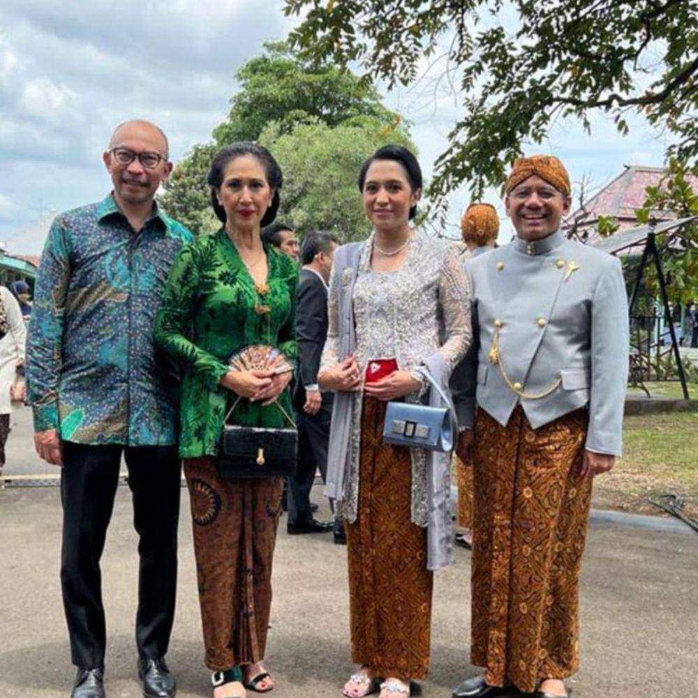 Publik figur yang hadir pada pernikahan Kaesang-Erina di Pura Mangkunegaran (instagram.com/chatibbasri)