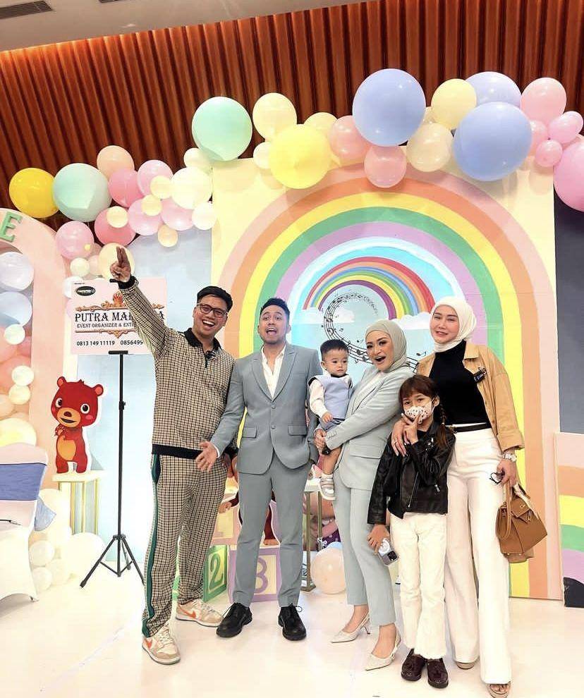 ulang tahun ke-1 baby Adzam anak Sule dan Nathalie (instagram.com/fransfaisal_)