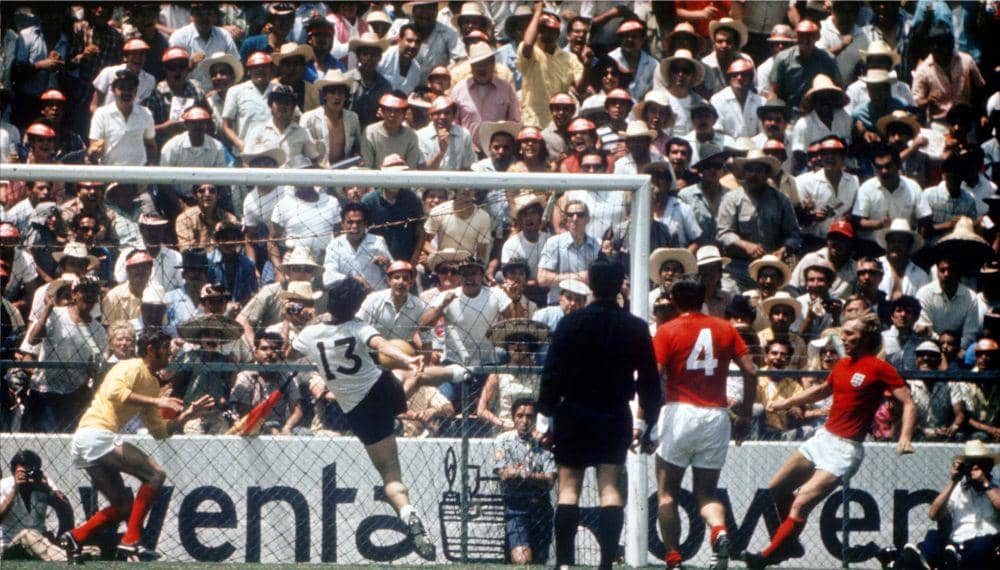 Inggris kalah dari Jerman Barat pada perempat final Piala Dunia 1970. (twitter.com/FIFAWorldCup)