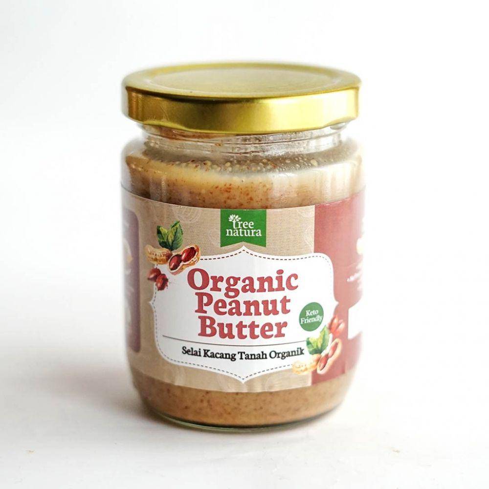 Tree Natura Organic Peanut Butter (shopee.co.id/nourish_indonesia)