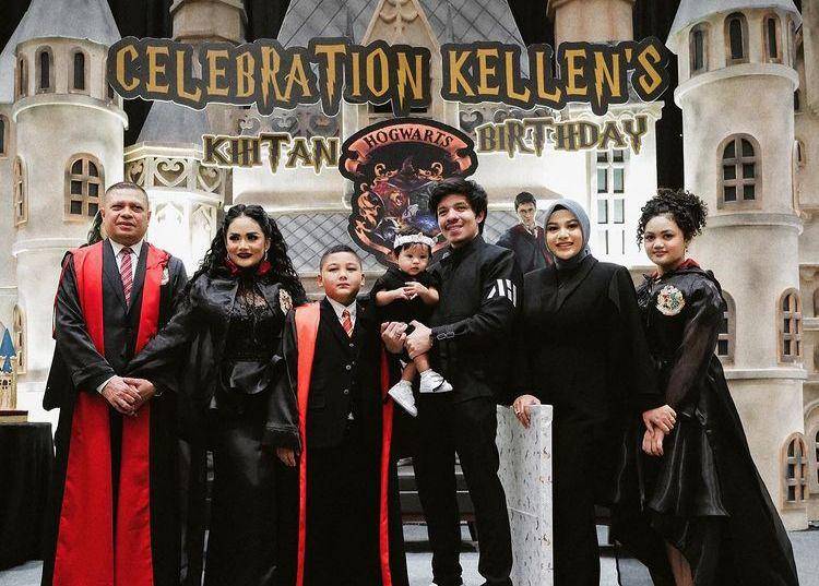 potret perayaan ultah Kellen Lemos (instagram.com/attahalilintar)