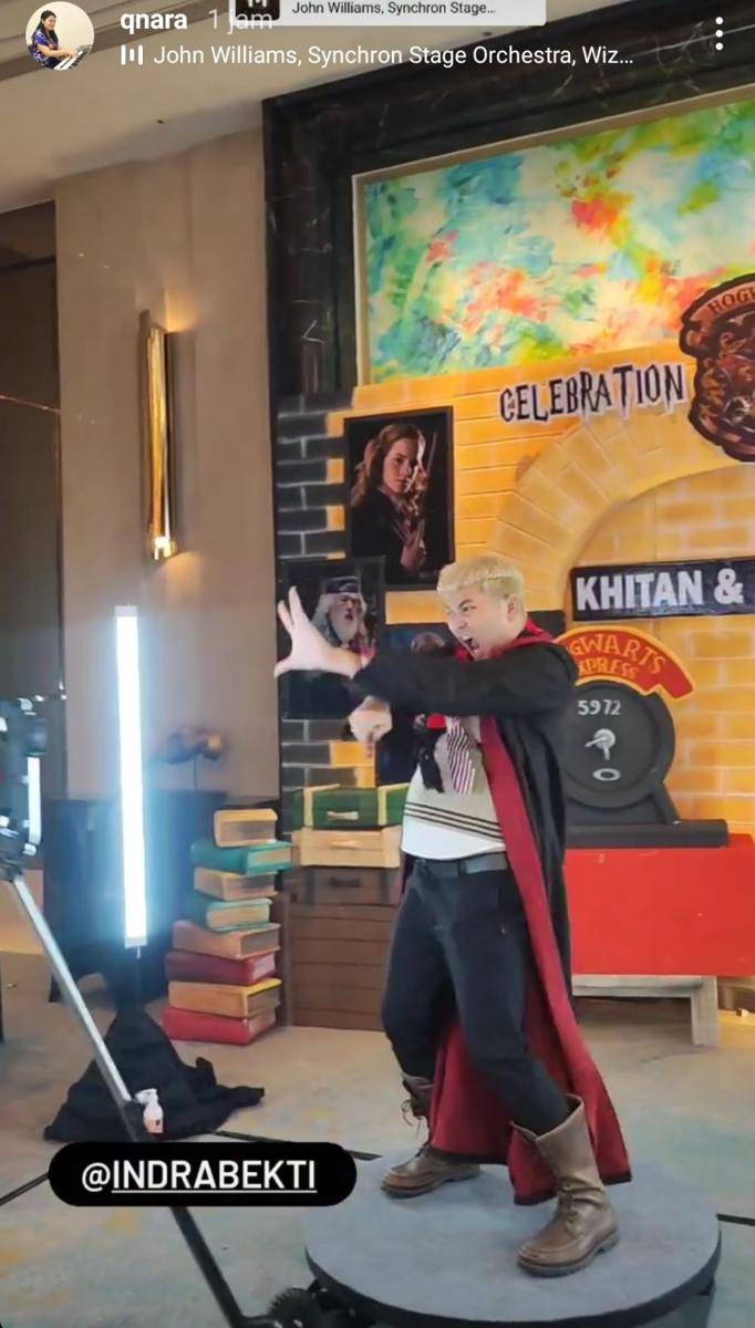 potret perayaan ultah Kellen Lemos (instagram.com/qnara)
