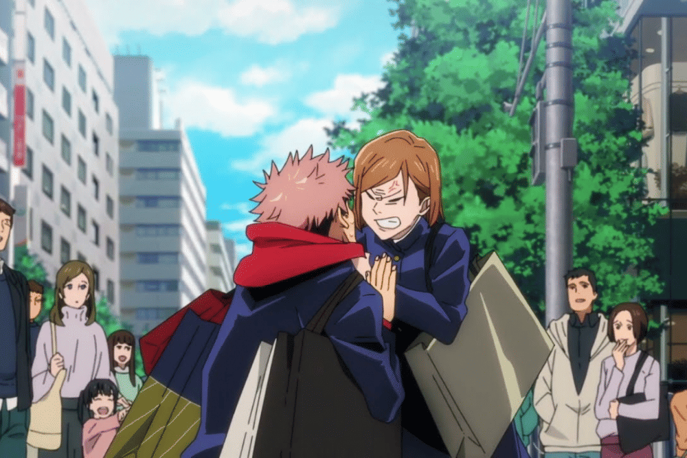 Yuji Itadori dan Nobara Kugisaki (dok. MAPPA/Jujutsu Kaisen)