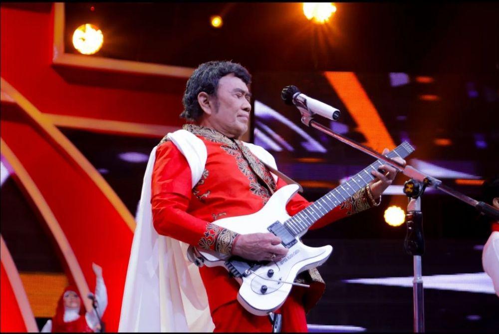 potret Rhoma Irama saat manggung (instagram.com/rhoma_official/)