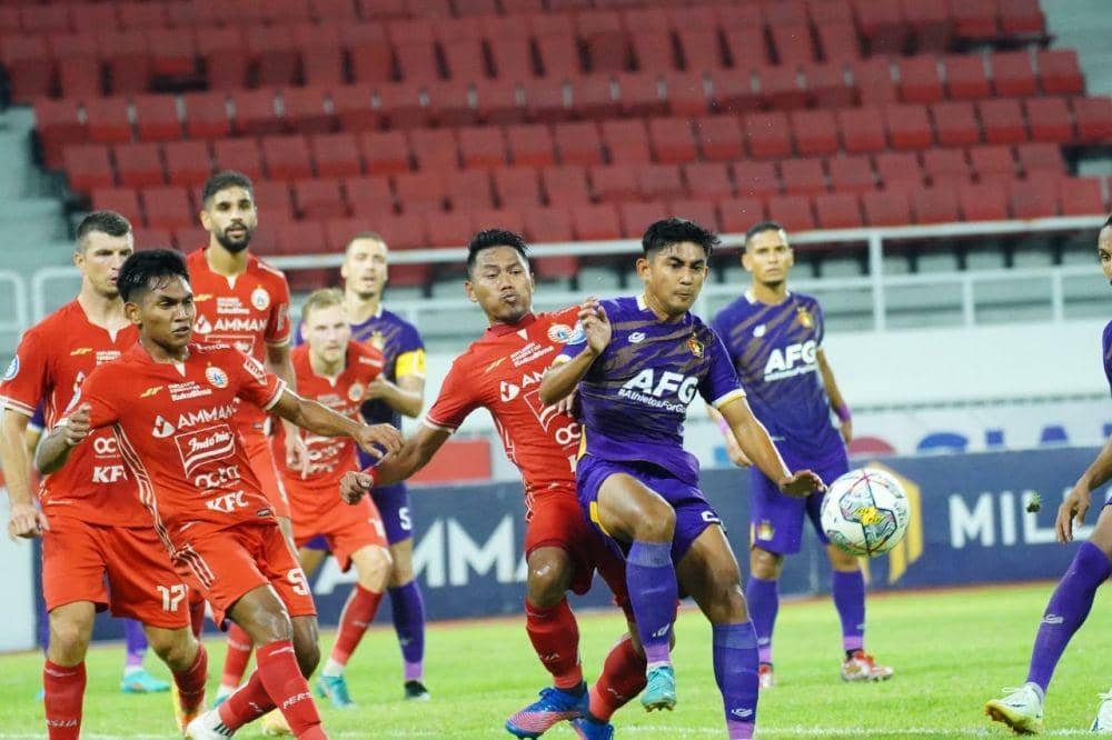 Pemain Persik Kediri saat melawan Persija Jakarta. IDN Times/ istimewa