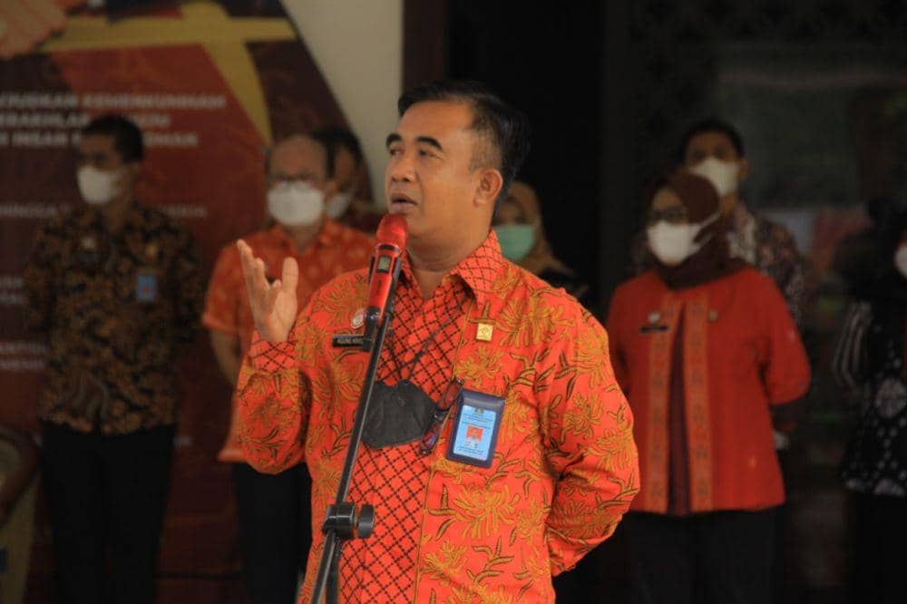 Plt Kepala Kanwil Kemenkumham Jatim, Agung Krisna. Dok. Kemenkumham Jatim.