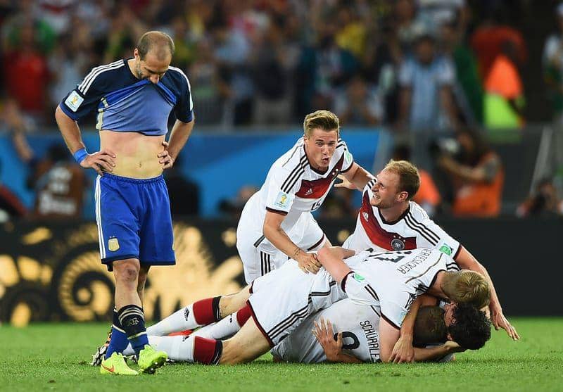 Jerman mengalahkan Argentina di final Piala Dunia 2014. (fifa.com)