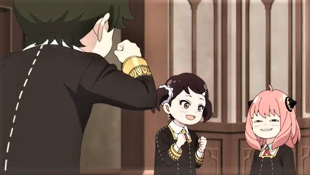 Anya Forger dan Damian Desmond (dok. WIT STUDIO/SPY X FAMILY)