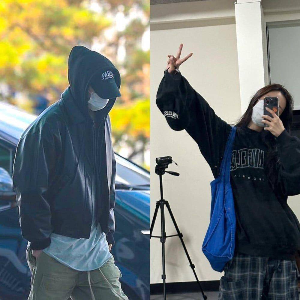 couple item Son Naeun dan Lee Soo Hyuk (allkpop.com)