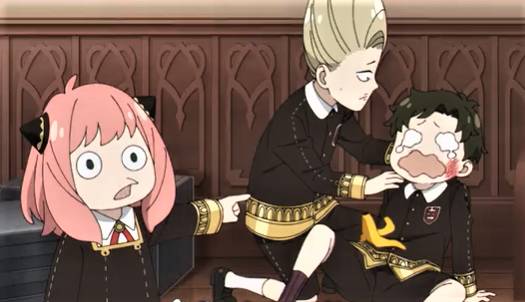Anya Forger dan Damian Desmond (dok. WIT STUDIO/SPY X FAMILY)