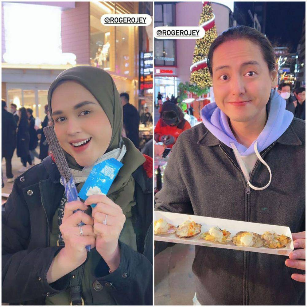 Potret Cut Meyriska dan Roger di Korea (instagram.com/cutratumeyriska)
