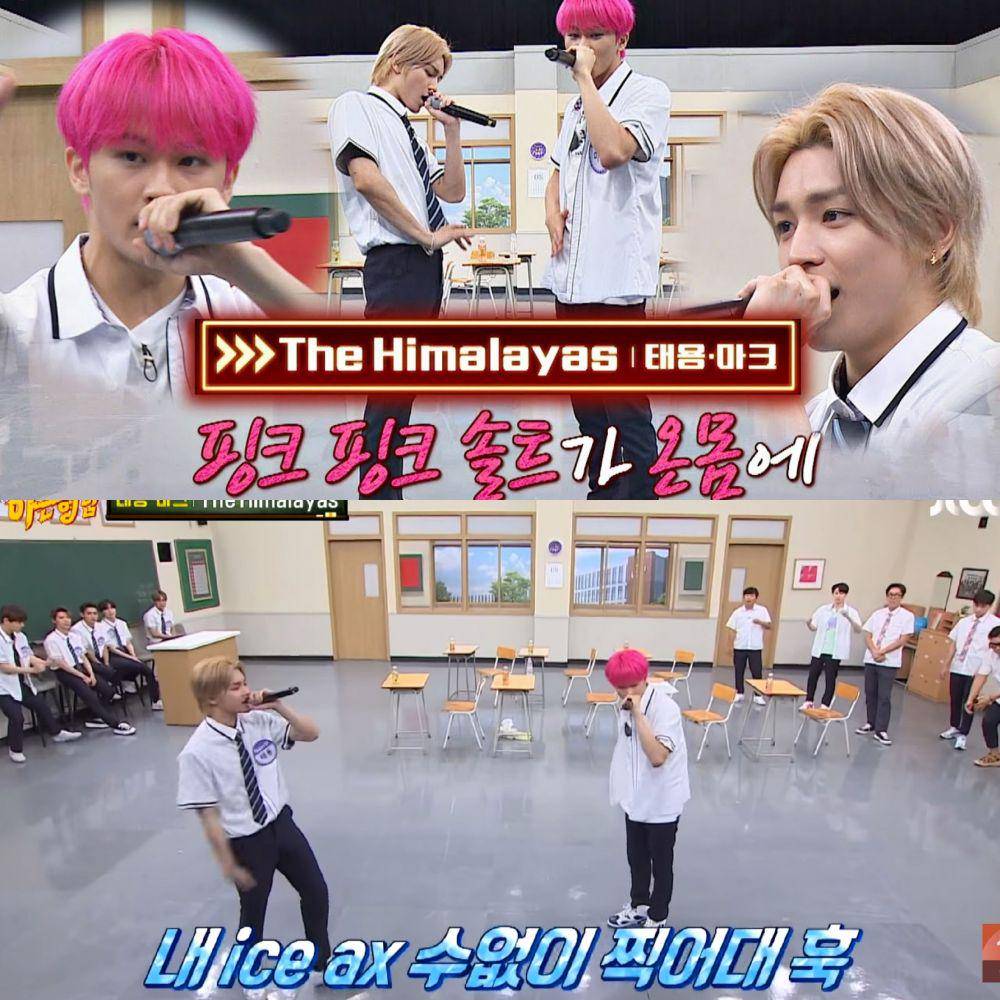 Taeyong dan Mark NCT (youtube.com/JTBC Entertainment)