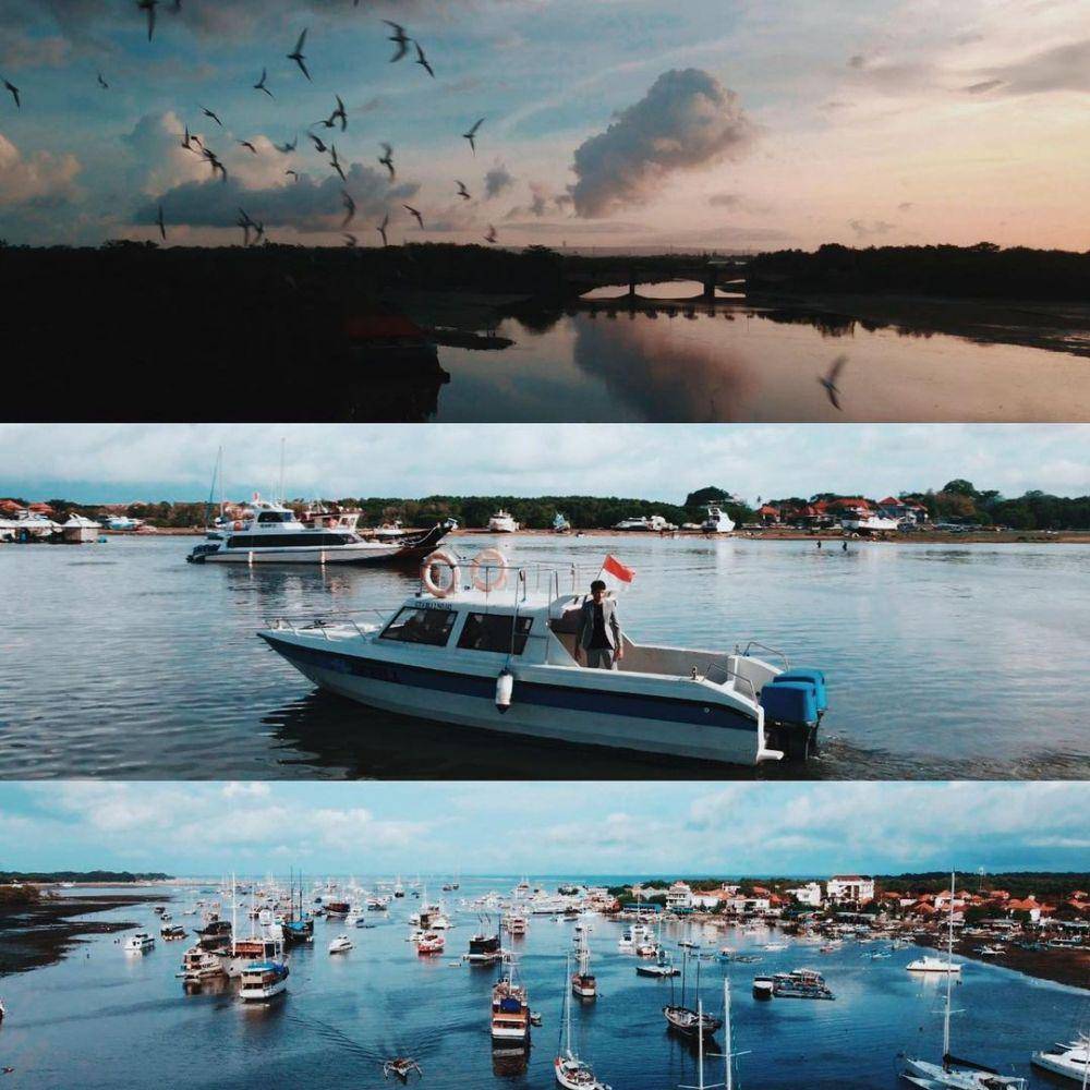 potret sejumlah set latar series 'Scandal 2' di Bali (instagram.com/razkarobbyertanto)