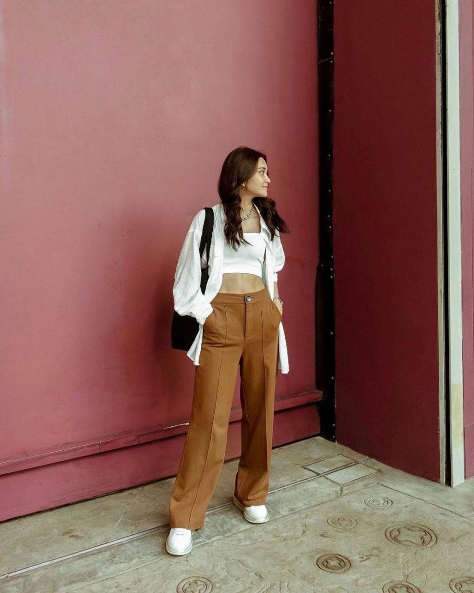gaya OOTD kasual ala Michelle Ziudith (instagram.com/michelleziu)